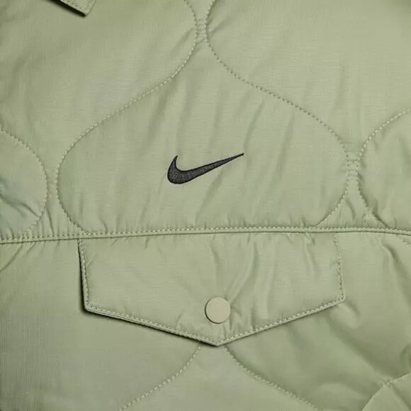 NWT Womens XL Nike Sportswear Women's Essentials Quilted Trench Coat Jacket - Picture 4 of 13